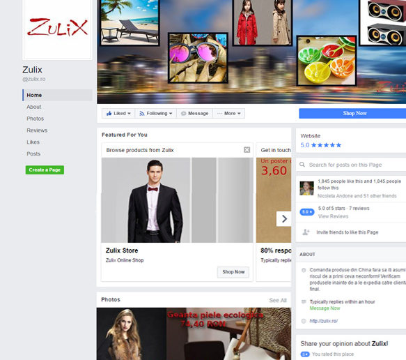 Gestionare cont Facebook